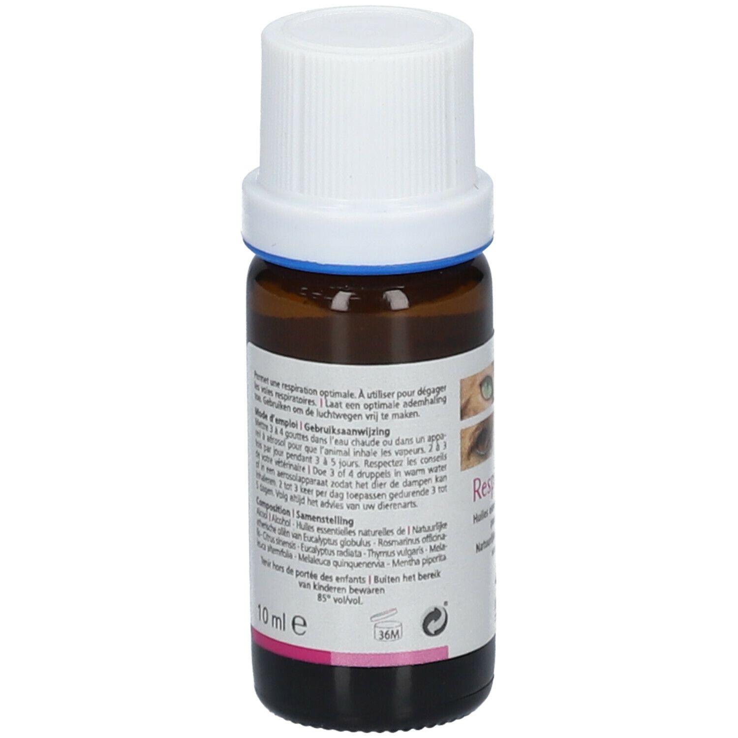 Miloa Respi Miloa Etherische Olie voor Inhalatie Fles