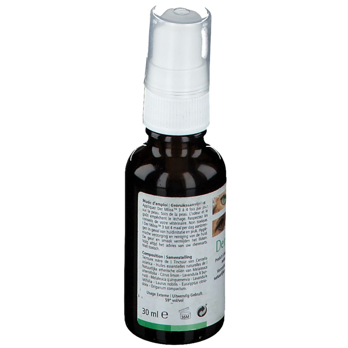 Miloa Dermiloa Etherische Olie Anti Irritatie Spray