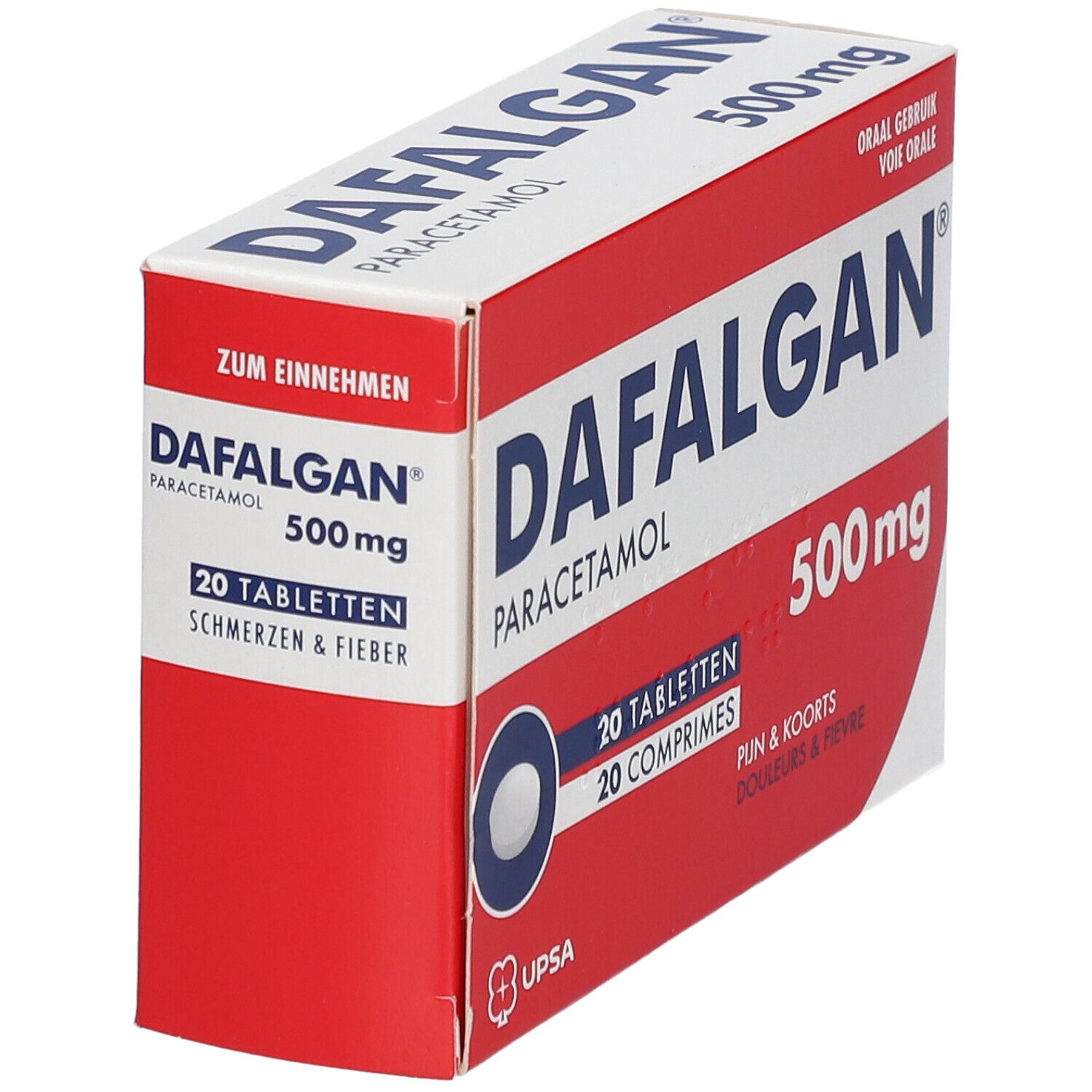 Dafalgan® 500mg Paracetamol | Pijn & Koorts