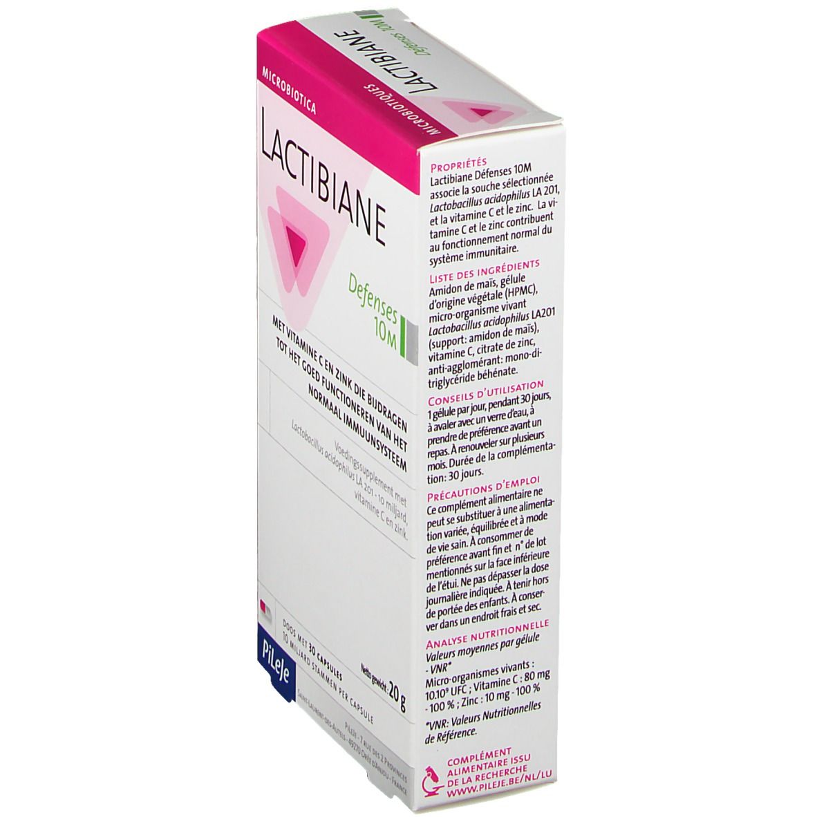 Pileje Lactibiane Defense