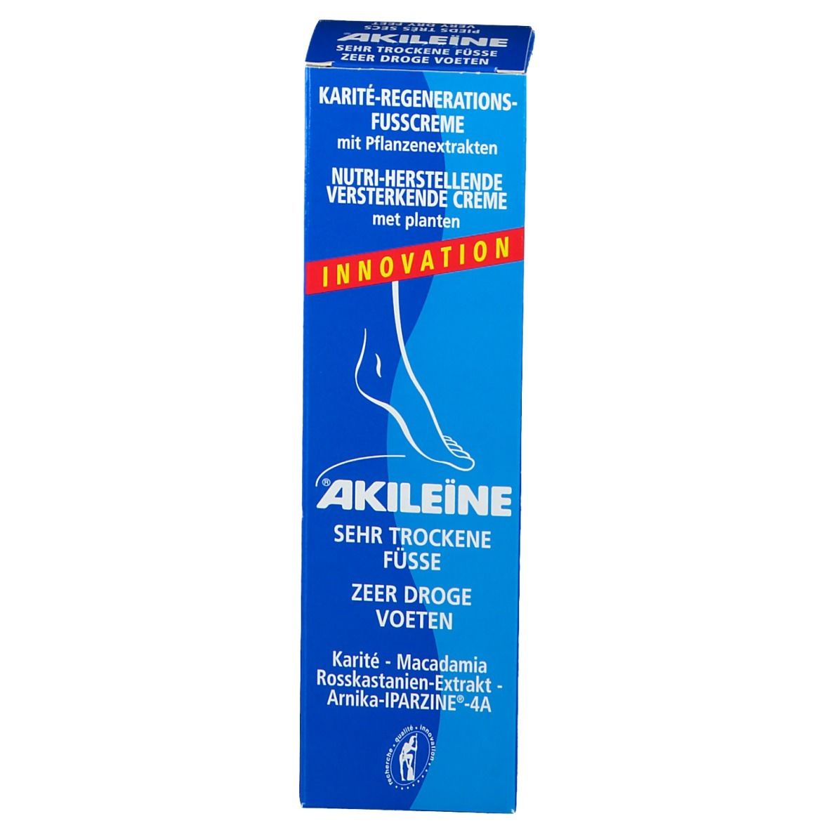 Akileine Nutri-Herstellende Crème Droge Voeten