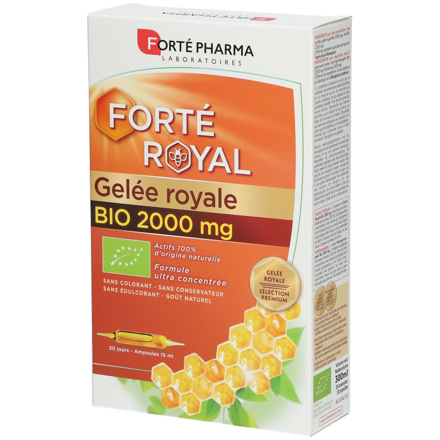 Forté Pharma Gelée Royale Bio 2000 Mg