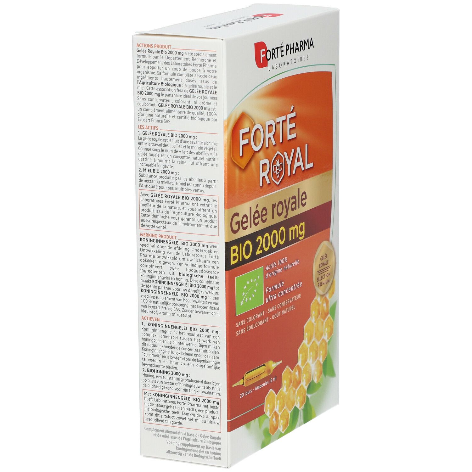 Forté Pharma Gelée Royale Bio 2000 Mg