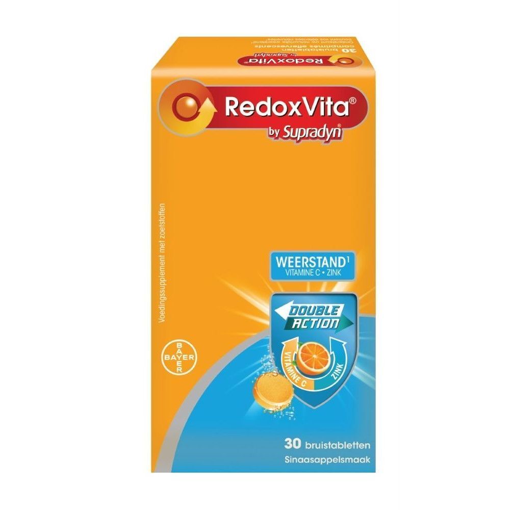 RedoxVita Double Action 1g Vitamine C & Zink Weerstand