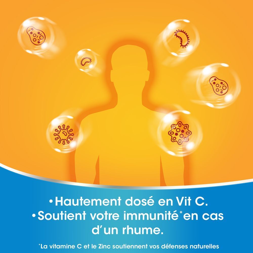 RedoxVita Double Action 1g Vitamine C & Zinc Immunité