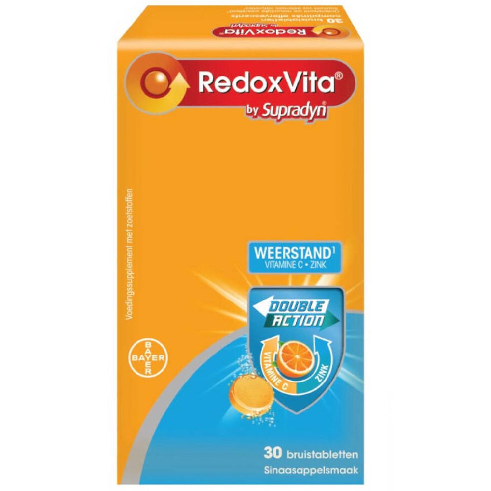 RedoxVita Double Action 1g Vitamine C & Zink Weerstand