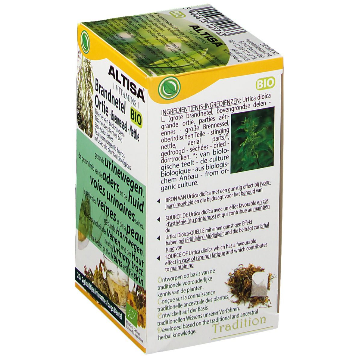 Altisa Brandnetel Thee Bio