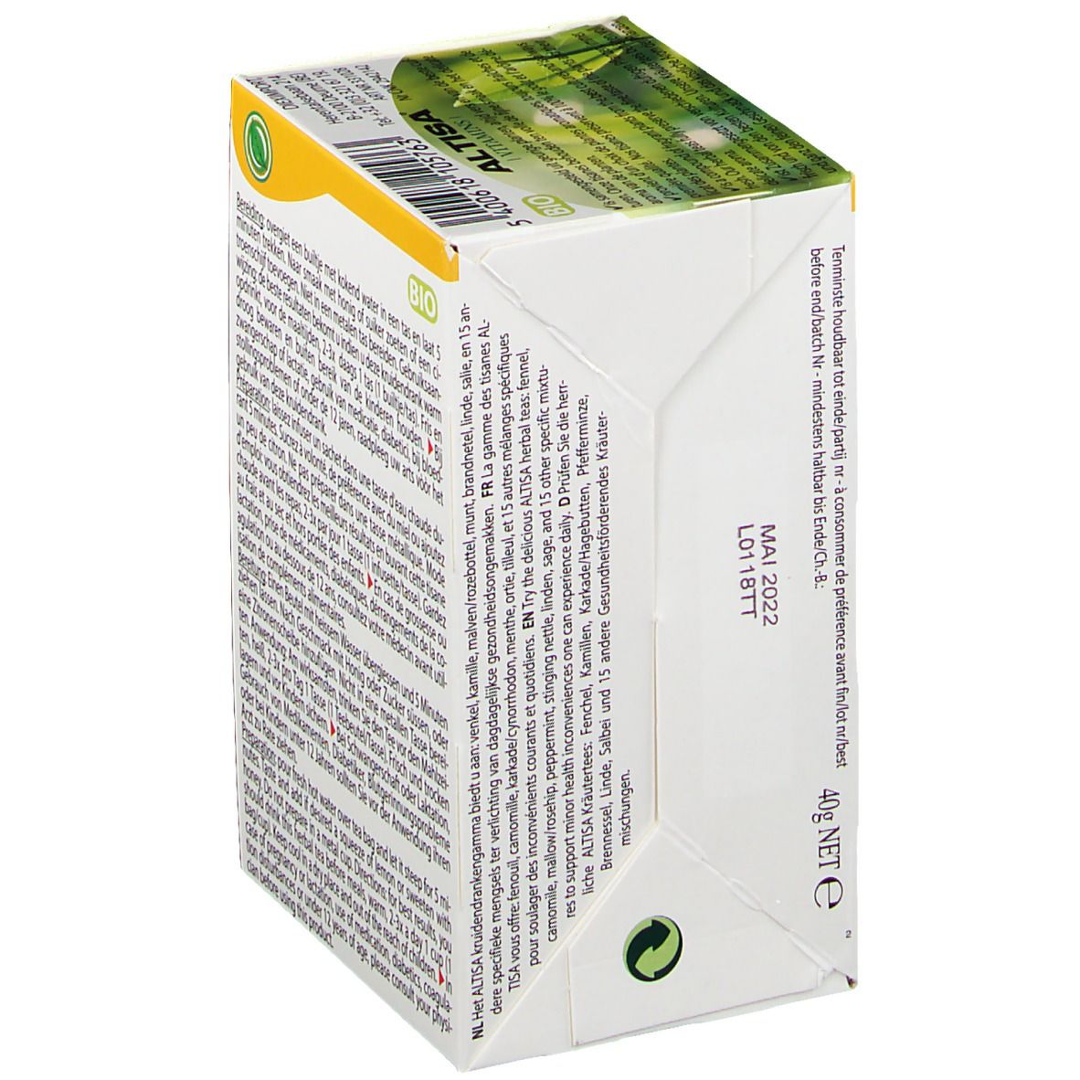 Altisa Brandnetel Thee Bio