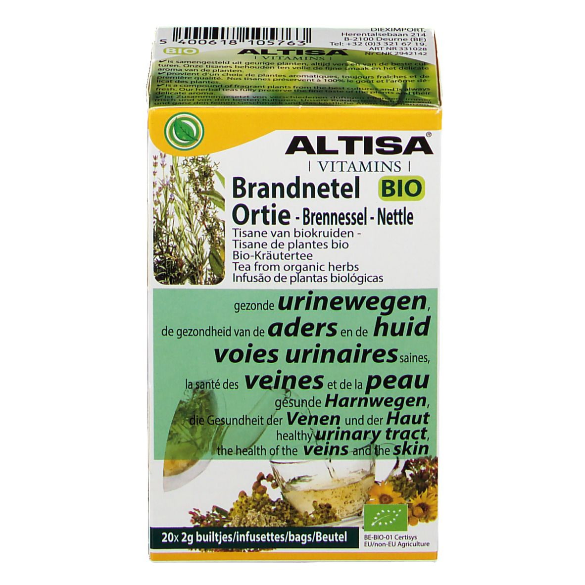 Altisa Brandnetel Thee Bio