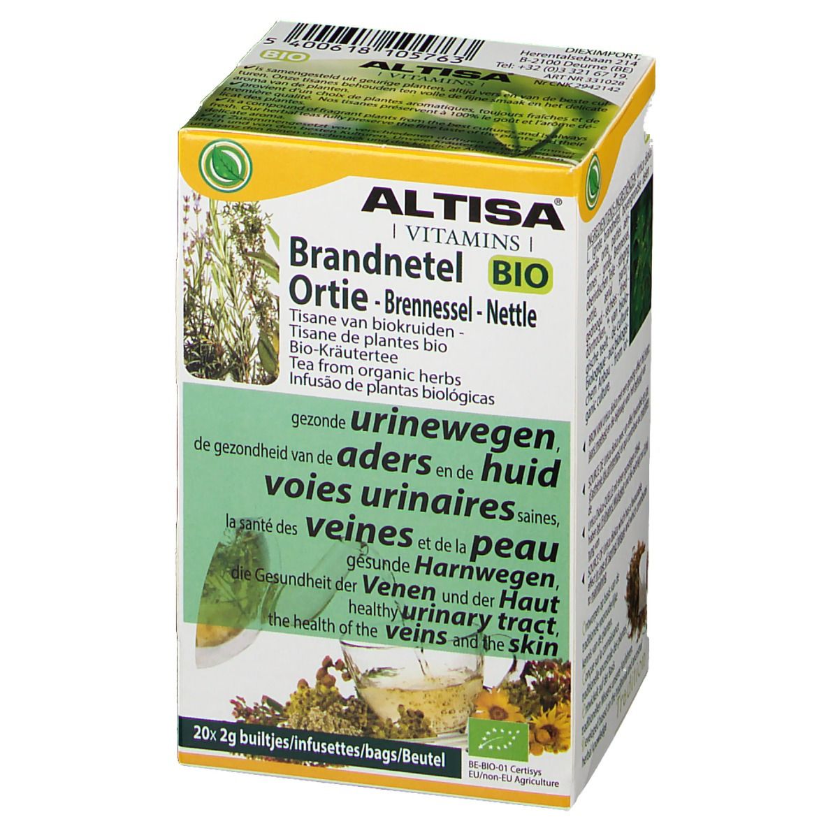 Altisa Brandnetel Thee Bio