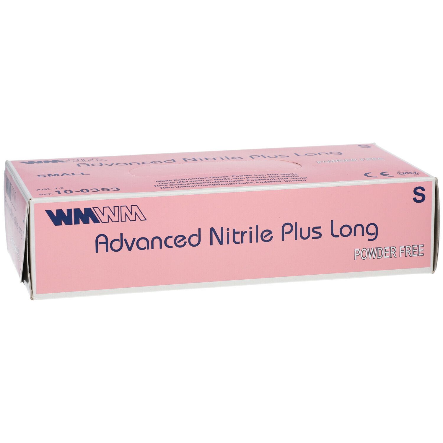 Advanced Gants Nitrile Sans Poudre S