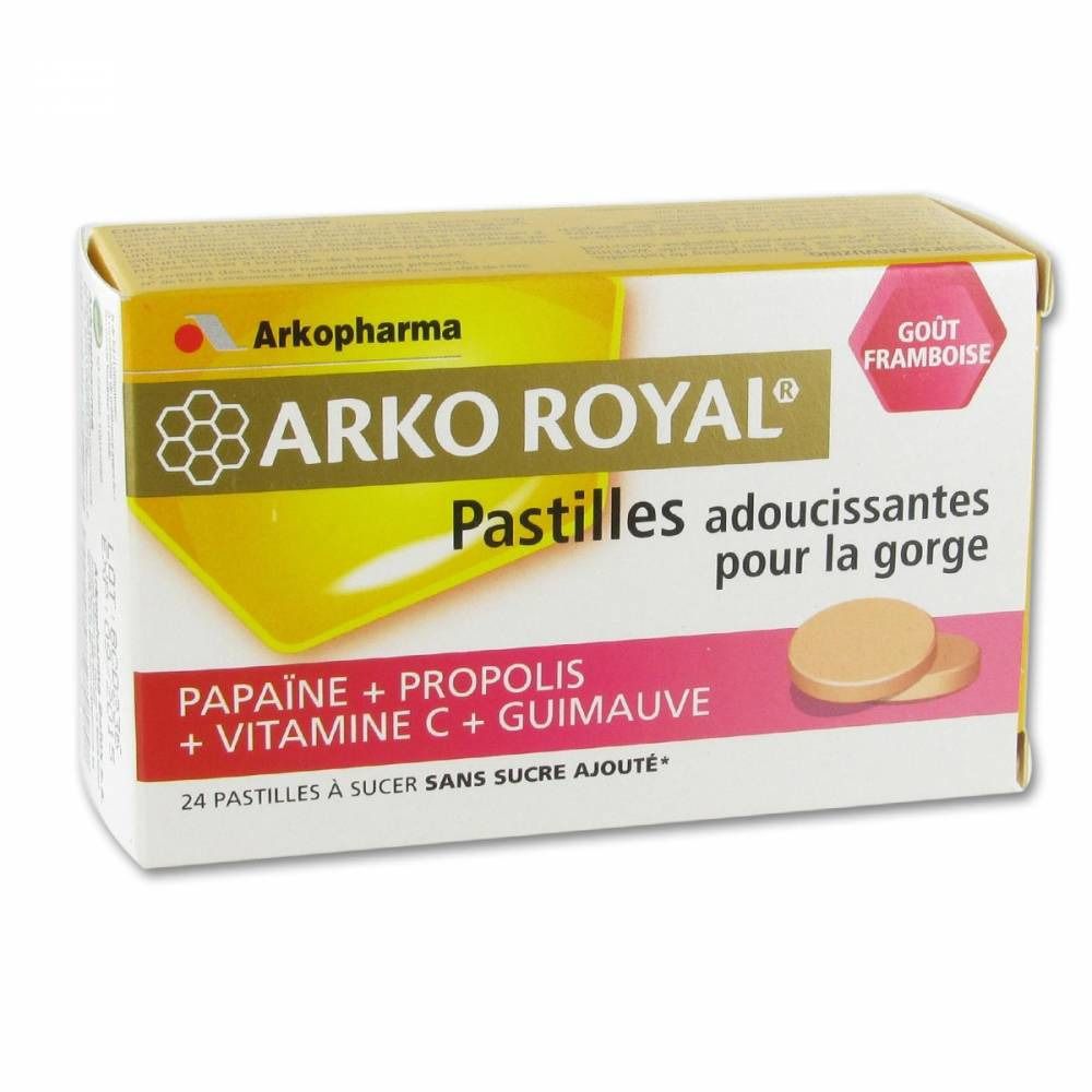 Arko Royal Propolis Papaine Framboise