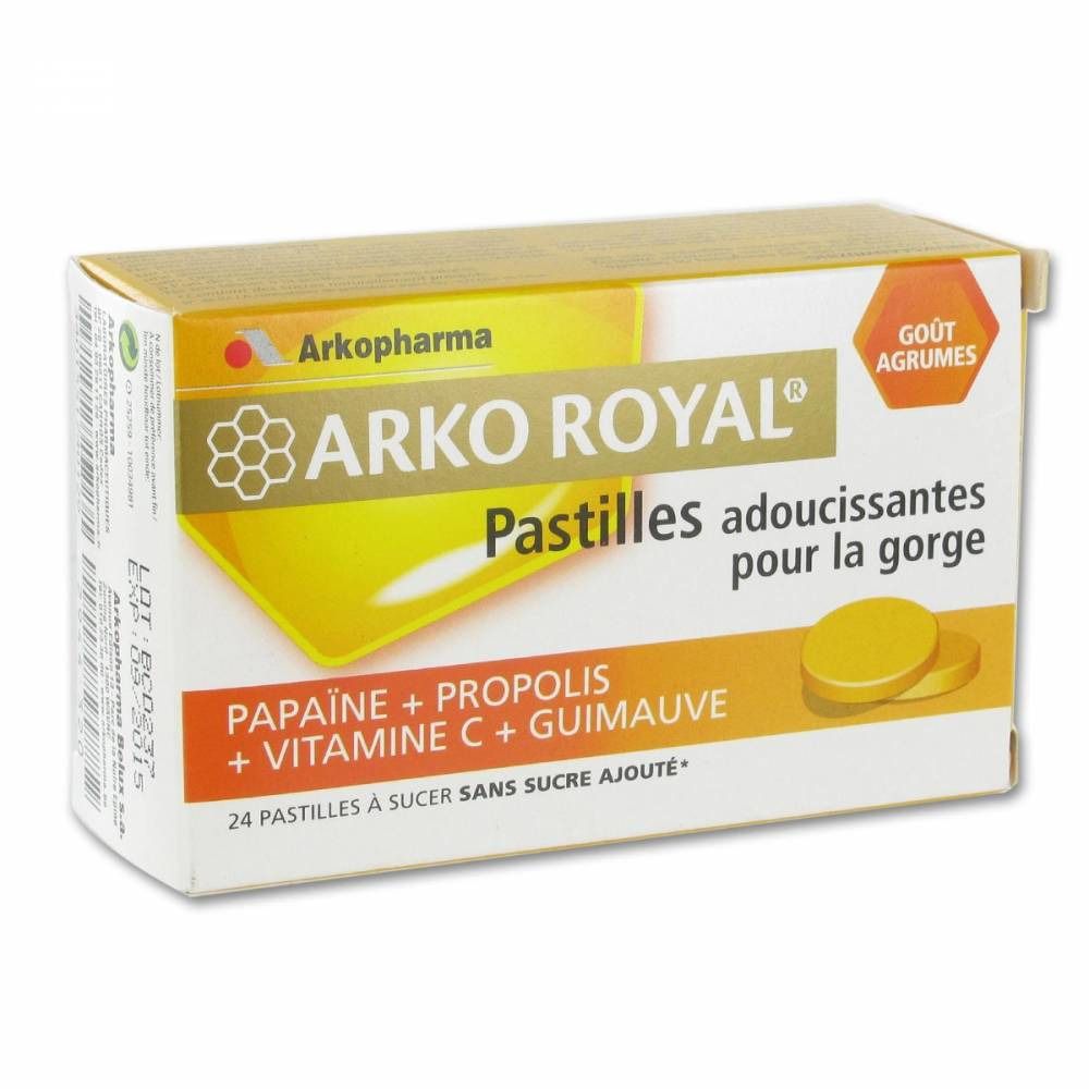Arko Royal Pastilles Propolis Goût Agrumes