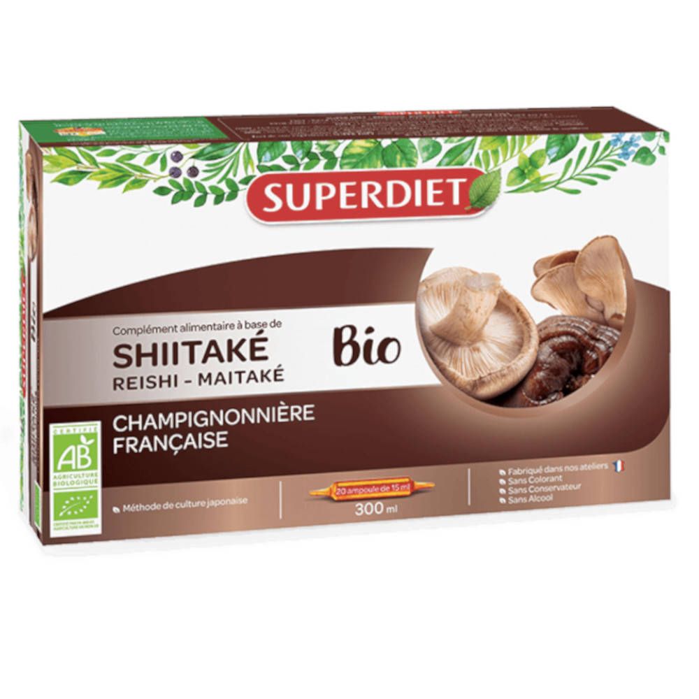 Superdiet Shitake Reishi Maitake Bio