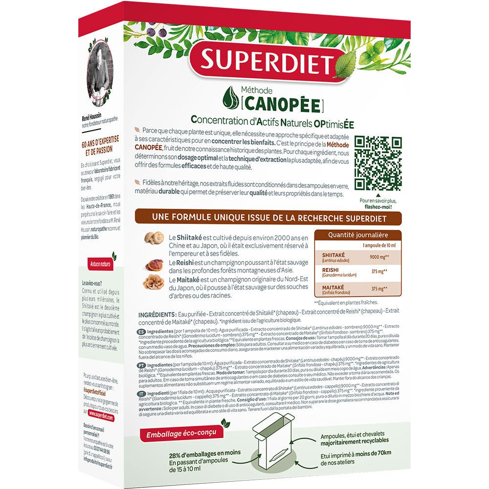 Superdiet Shitake Reishi Maitake Bio