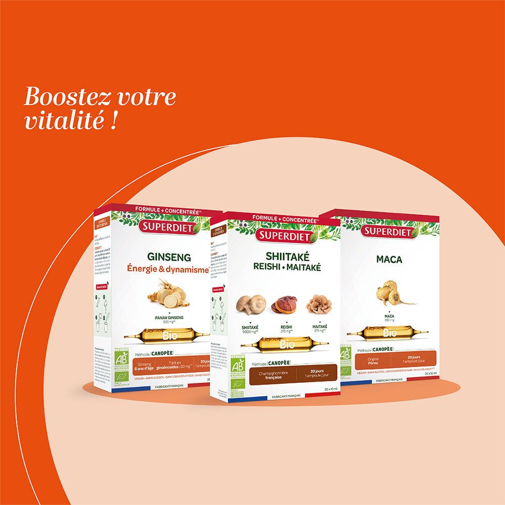 Superdiet Shitake Reishi Maitake Bio