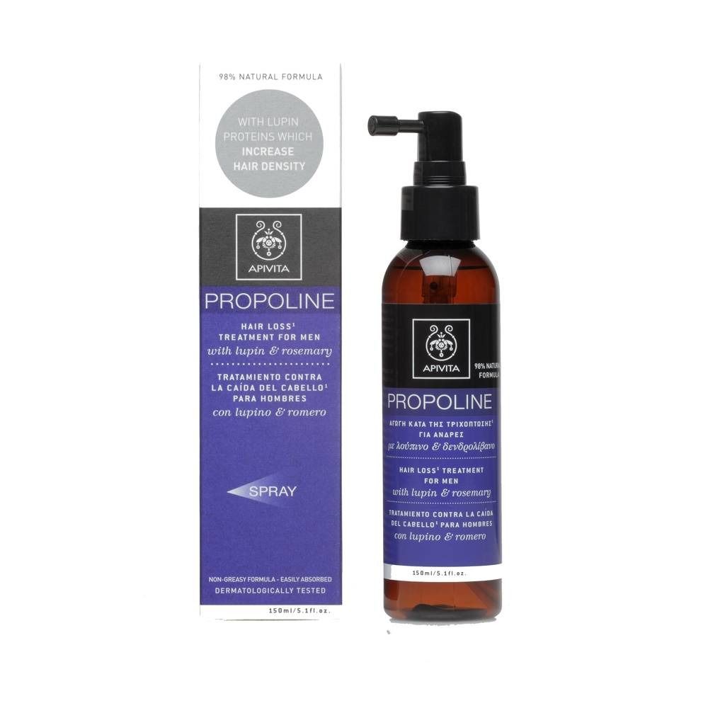 Apivita Spray Lotion Hommes Pour Cheveux Clairsemes