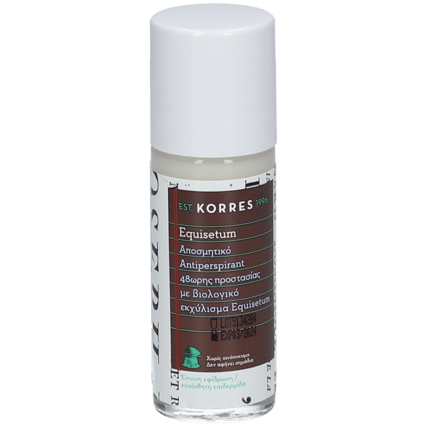 Korres KB Equisetum Déodorant Anti-Transpirant 48h avec Parfum