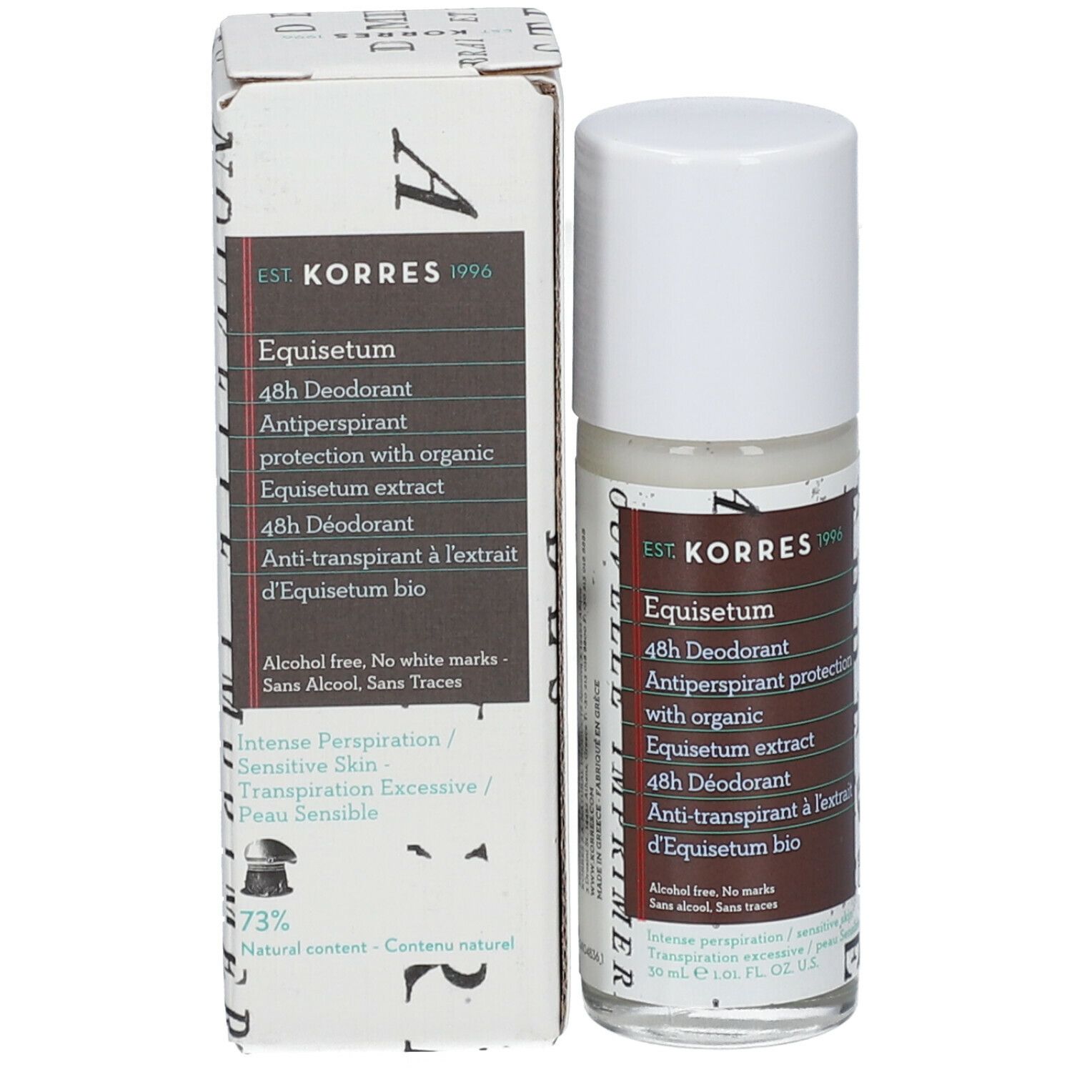 Korres KB Equisetum Déodorant Anti-Transpirant 48h avec Parfum