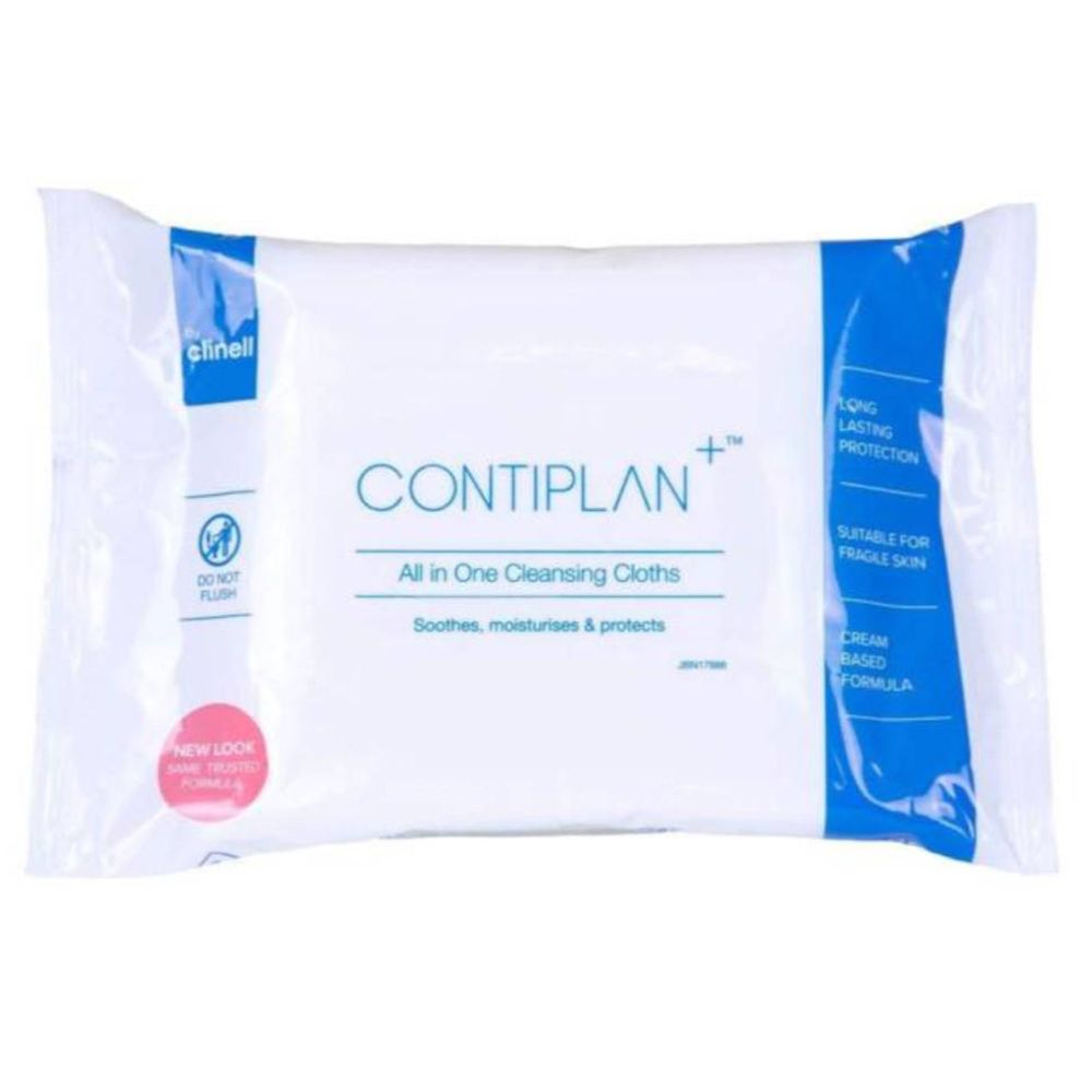 Clinell Lingettes de Soins Incontinence CON25