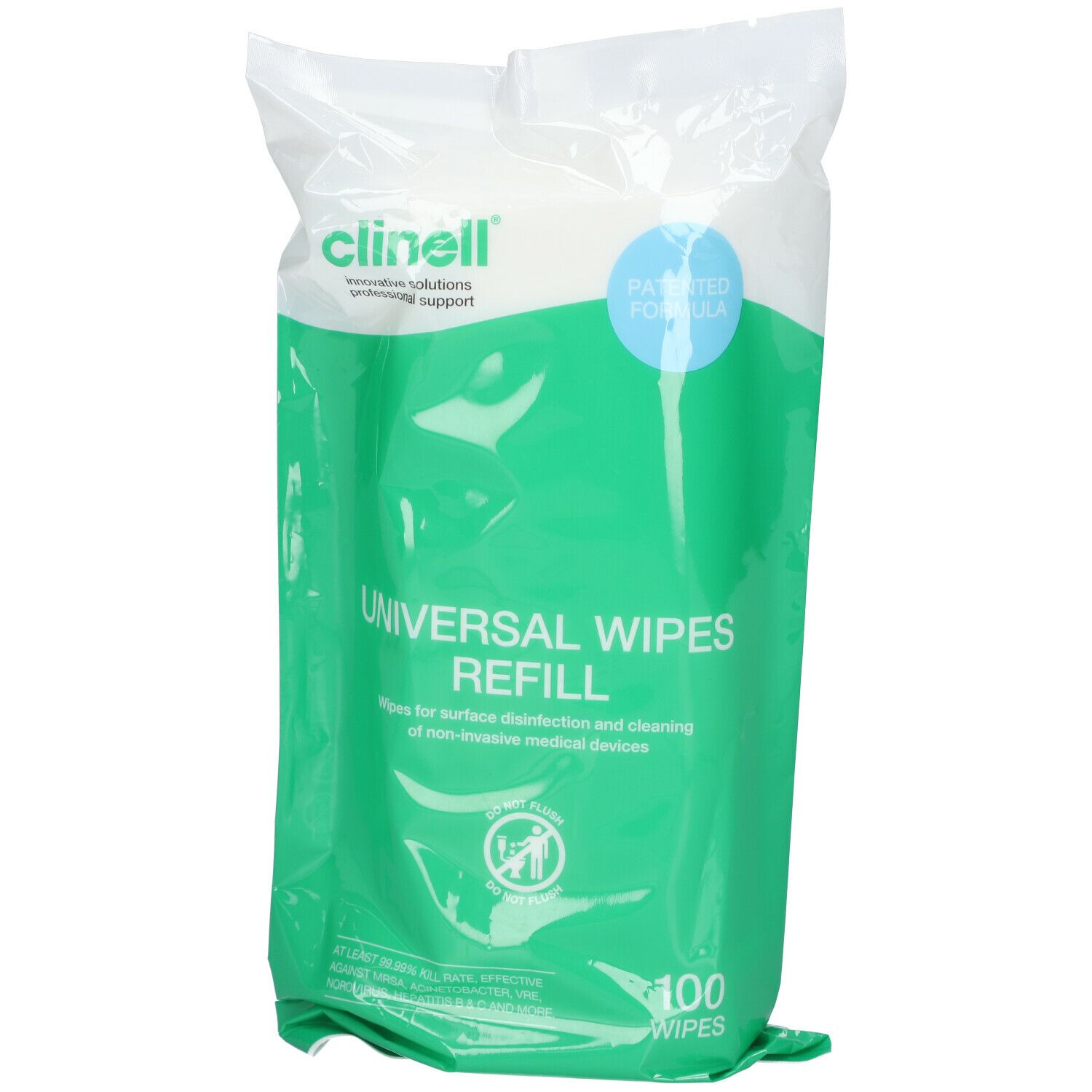 Clinell Universele Doekjes Navulling Kokerbus CWTUB100R