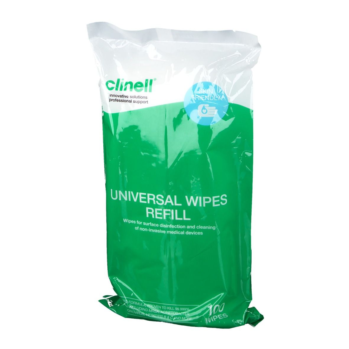 Clinell Universele Doekjes Navulling Kokerbus CWTUB100R