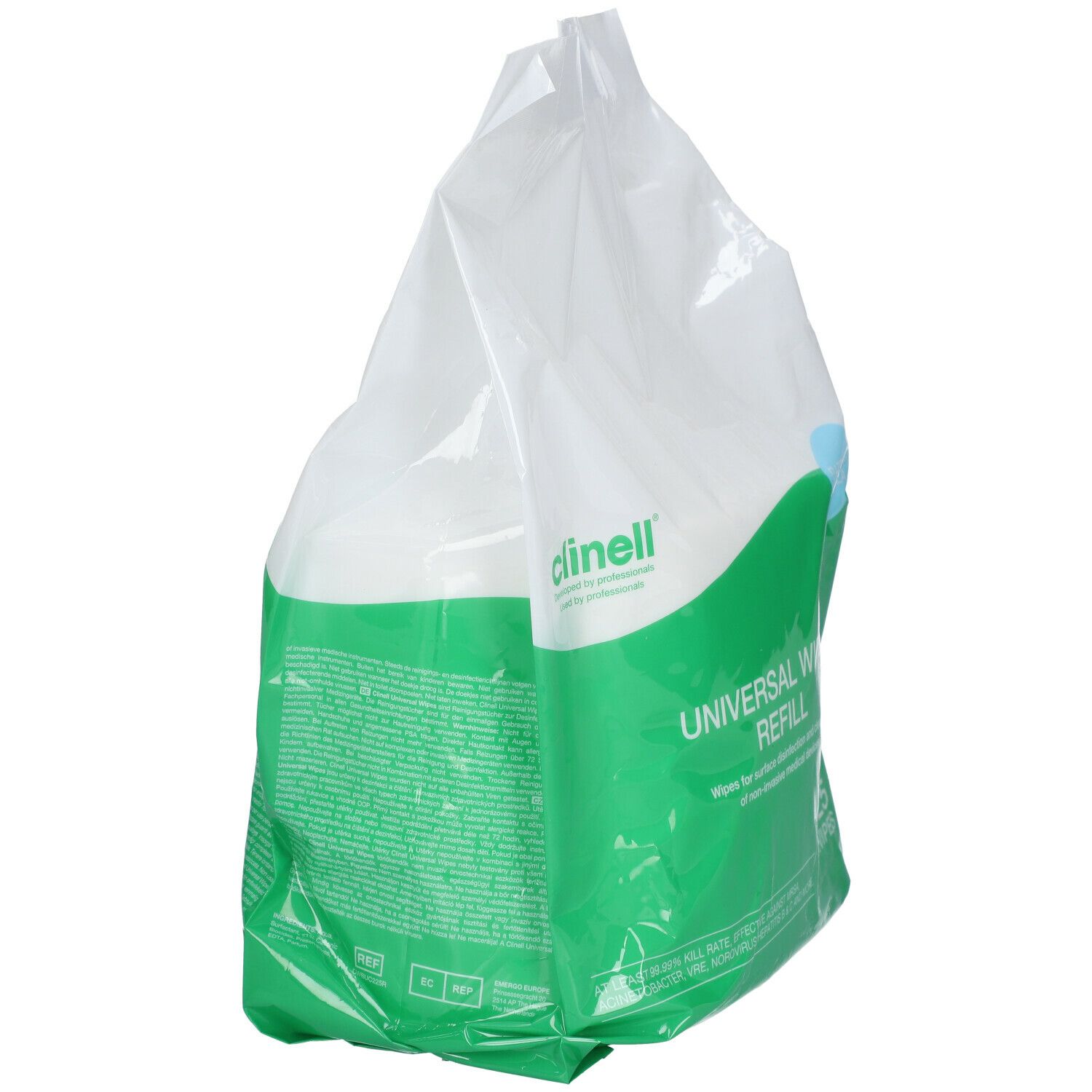 Clinell Lingettes Universelles Recharge Seau CWBUC225R