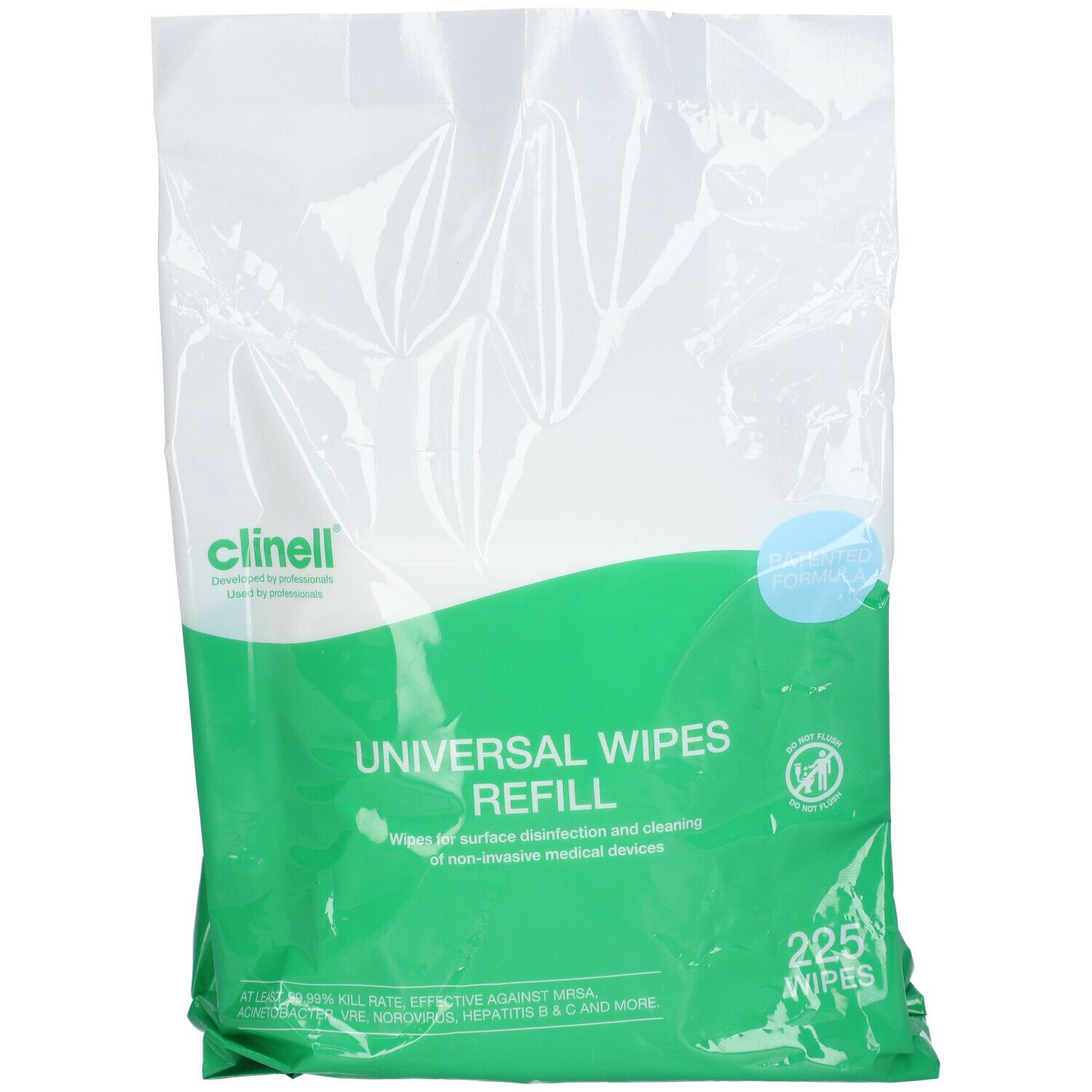 Clinell Lingettes Universelles Recharge Seau CWBUC225R