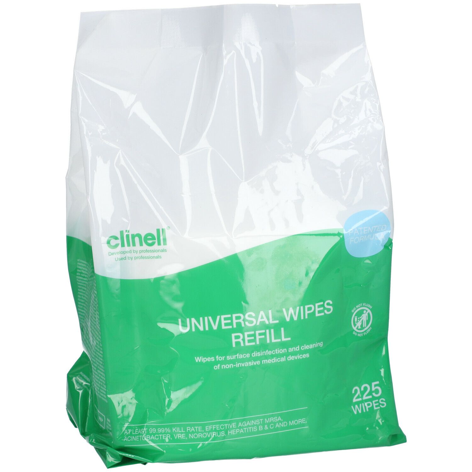 Clinell Lingettes Universelles Recharge Seau CWBUC225R