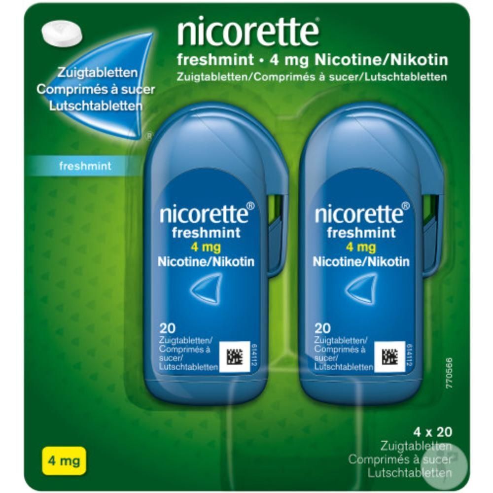 Nicorette® Freshmint  Zuigtabletten 4mg
