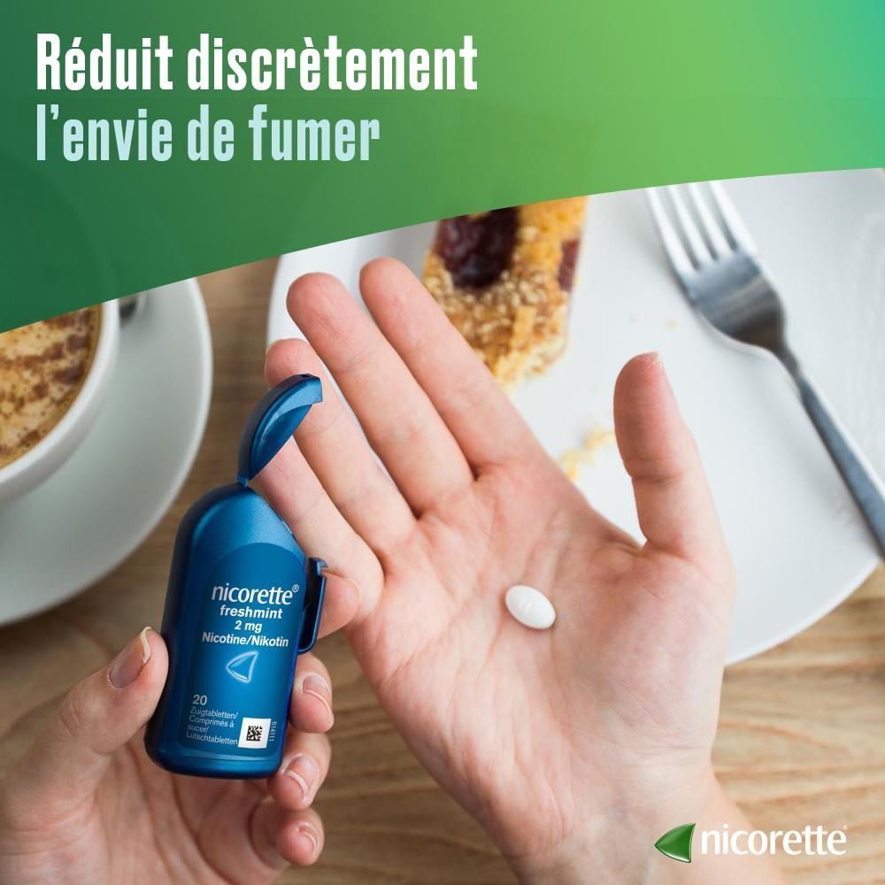 Nicorette® Freshmint Comprimés à Sucer 4mg