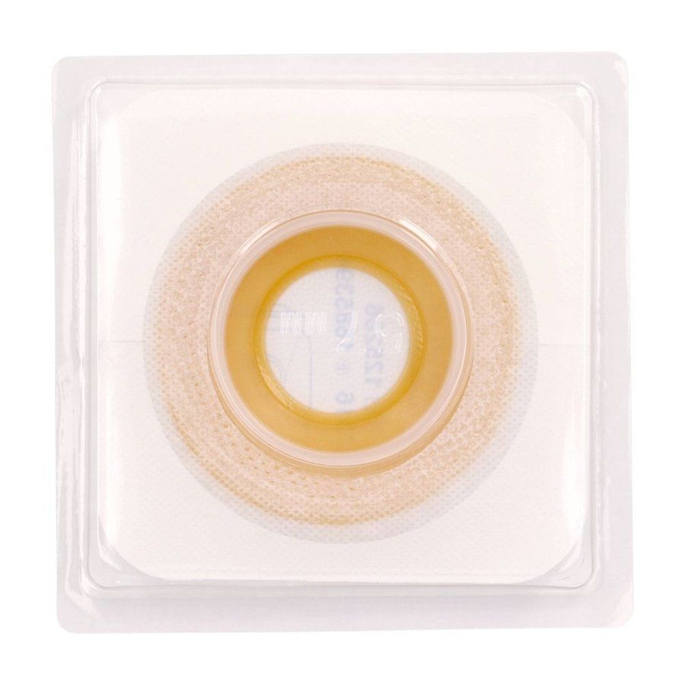 Plaque de base convexe individuelle dans un emballage transparent.