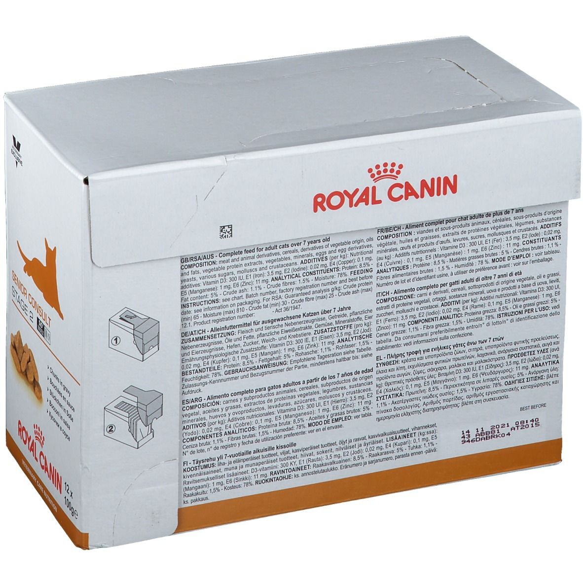 Royal Canin Kat Consult Senior 2 Stage