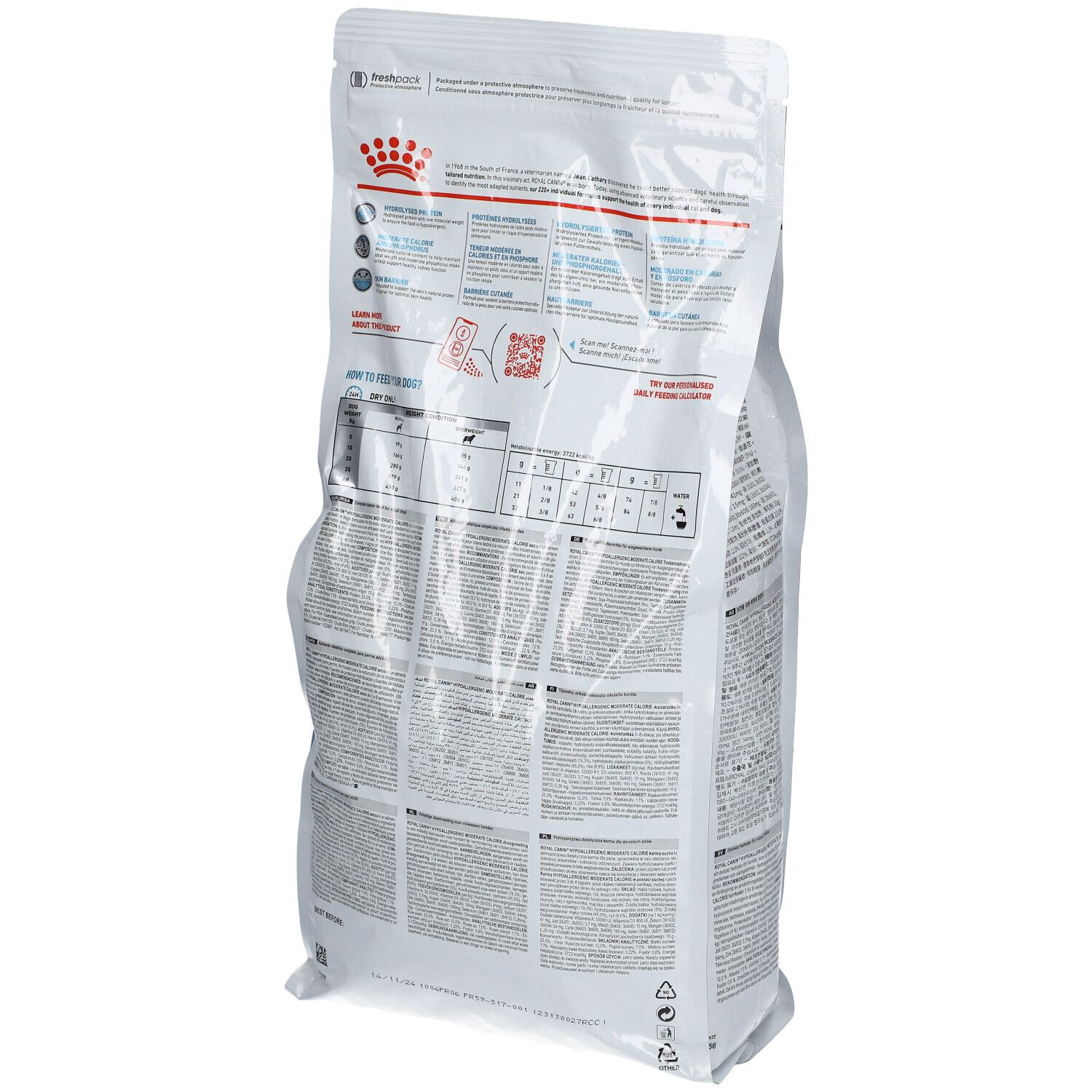 Royal Canin Hond Hypo Moderate Energy 1,5kg