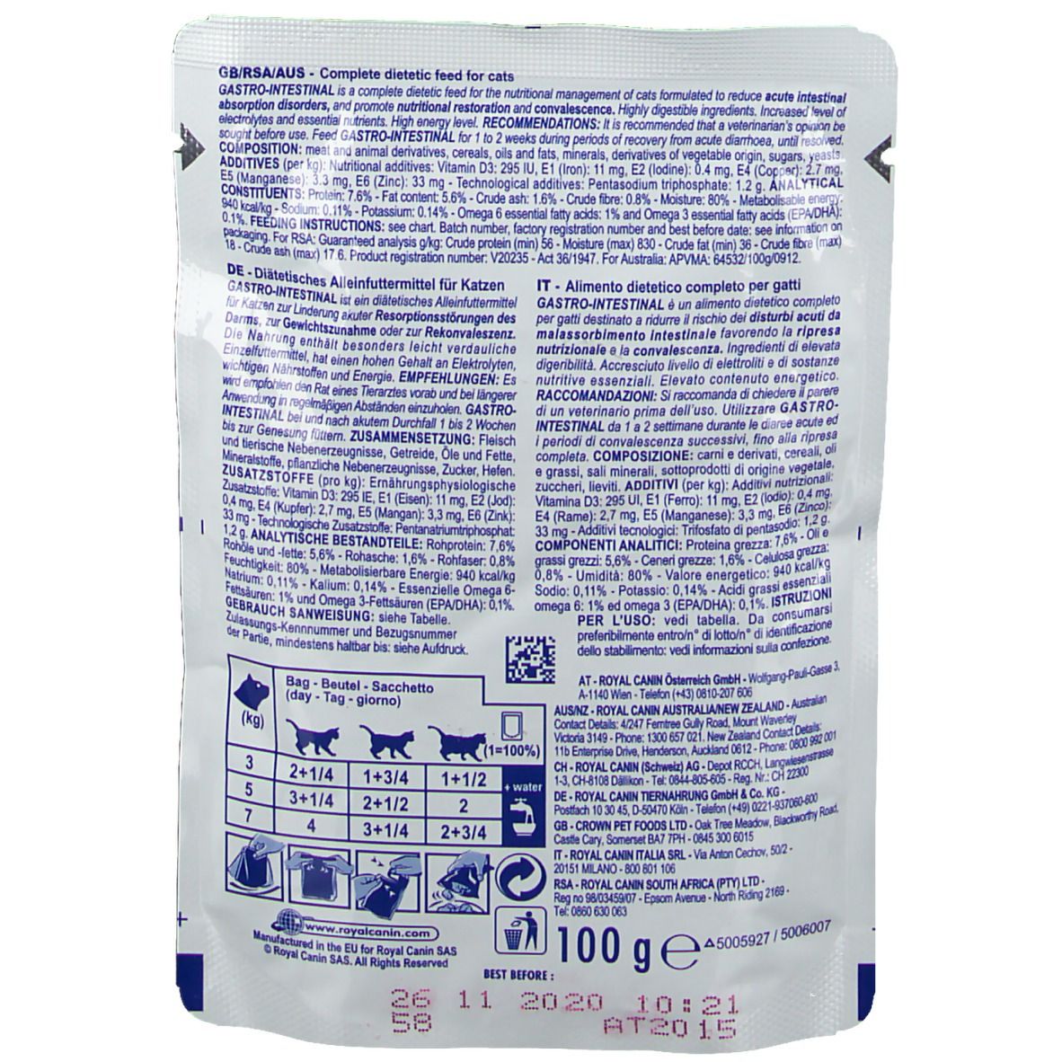 Royal Canin Veterinary Diet Feline Gastro Intestinal