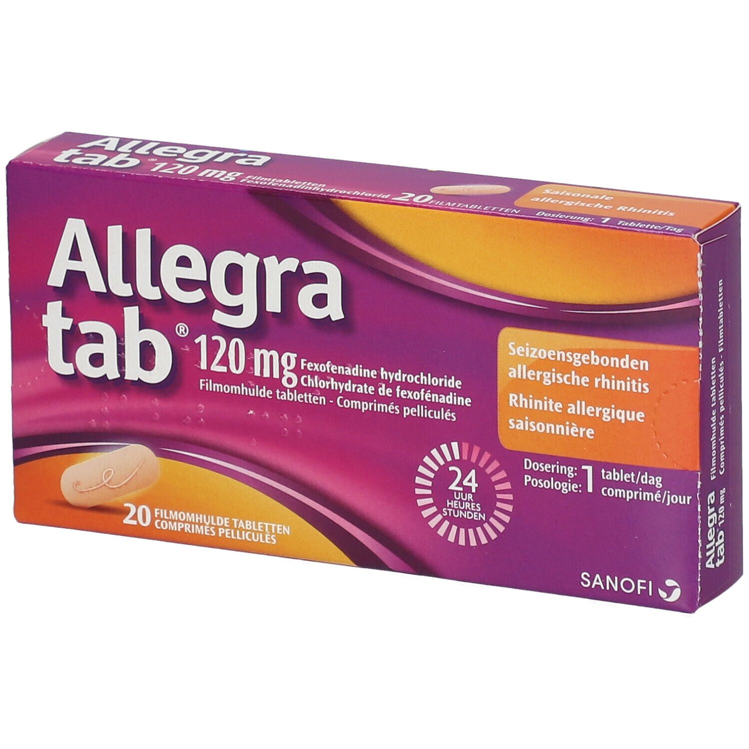 Allegra tab 120 mg