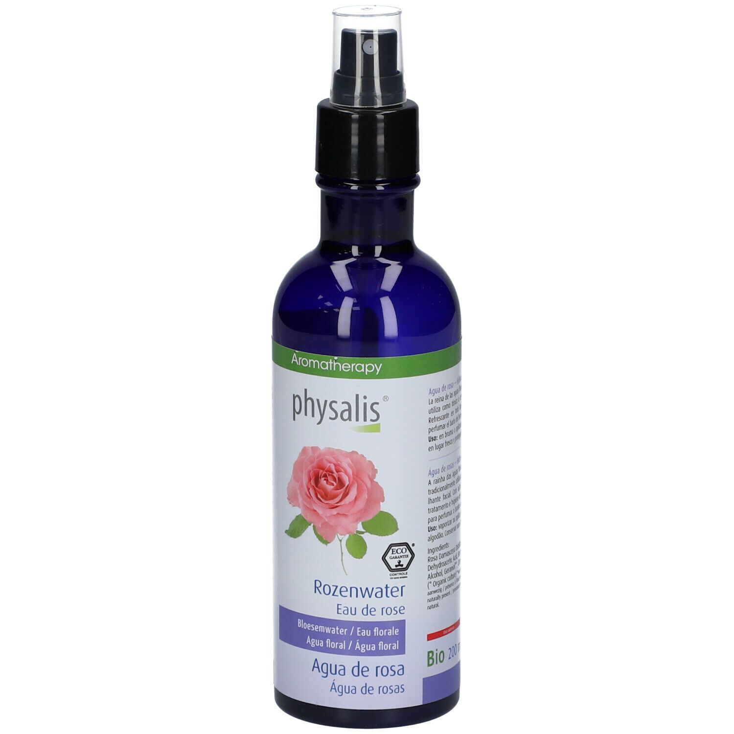 Physalis® l'Eau de Fleur Rose Bio