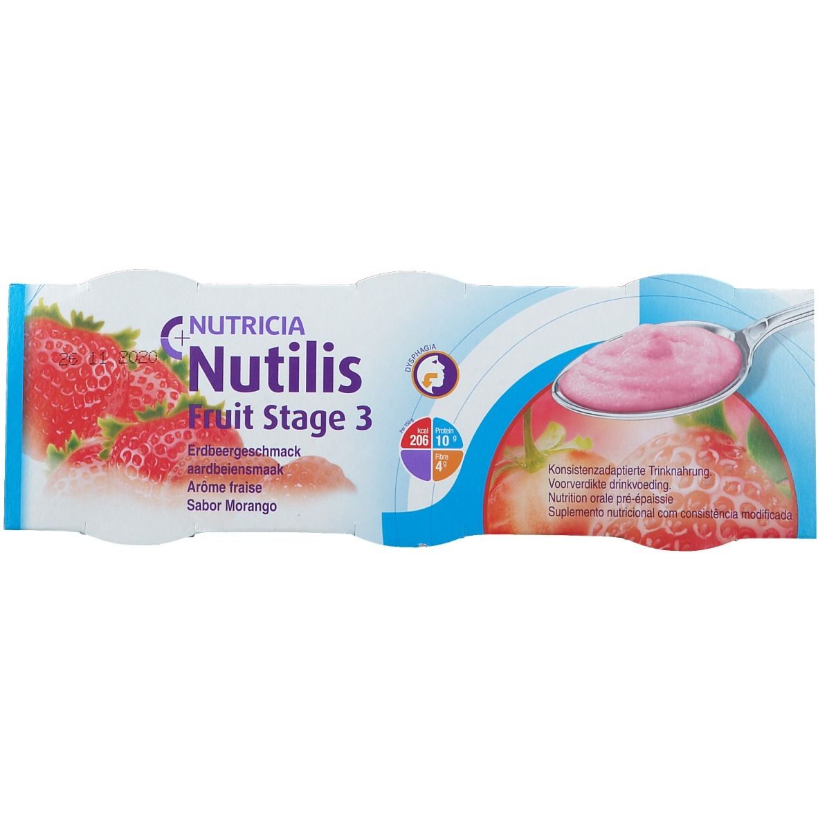 Nutilis Fruit stage 3 Fraise