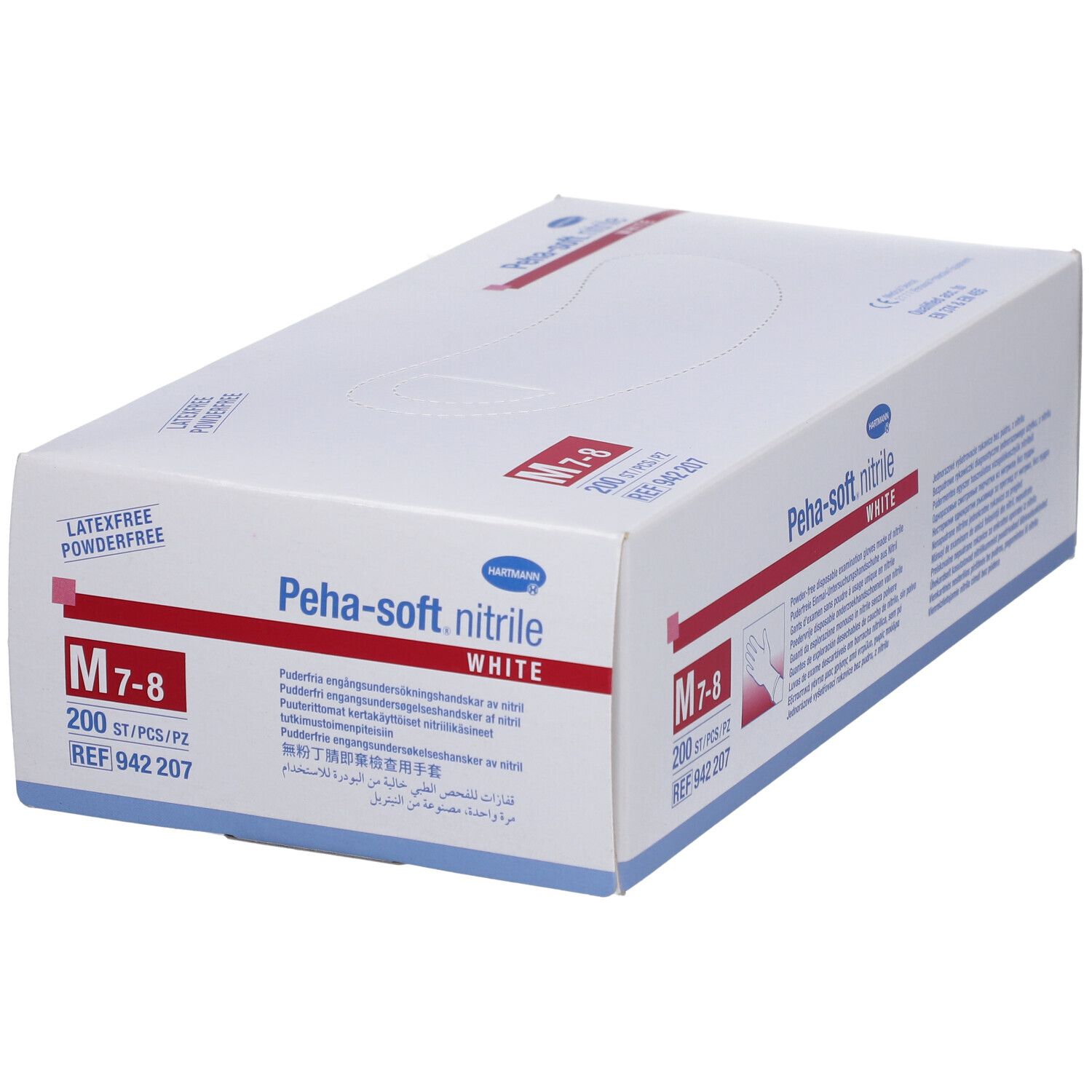 Hartmann Peha-Soft Nitrile White M 942207