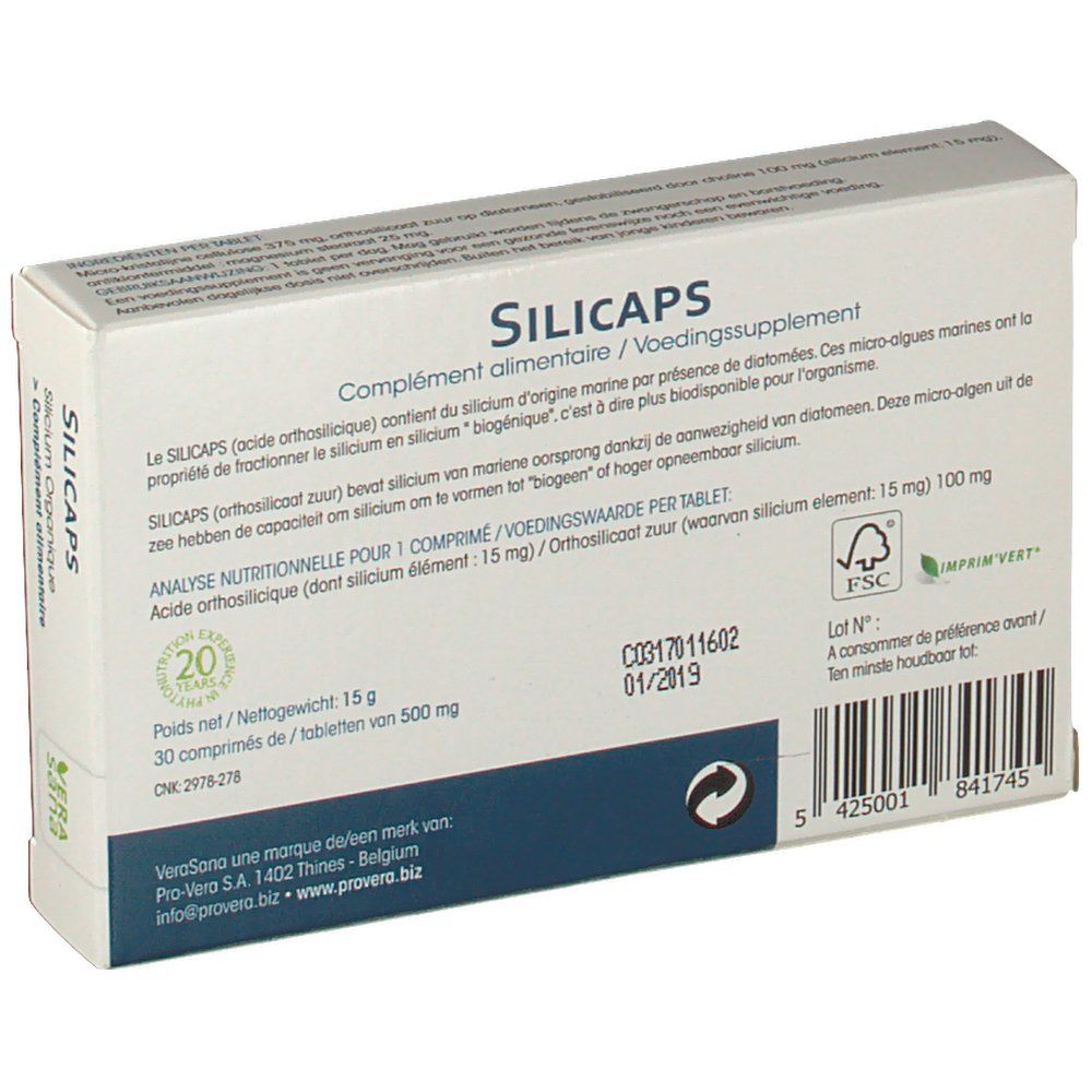 Silicumcaps