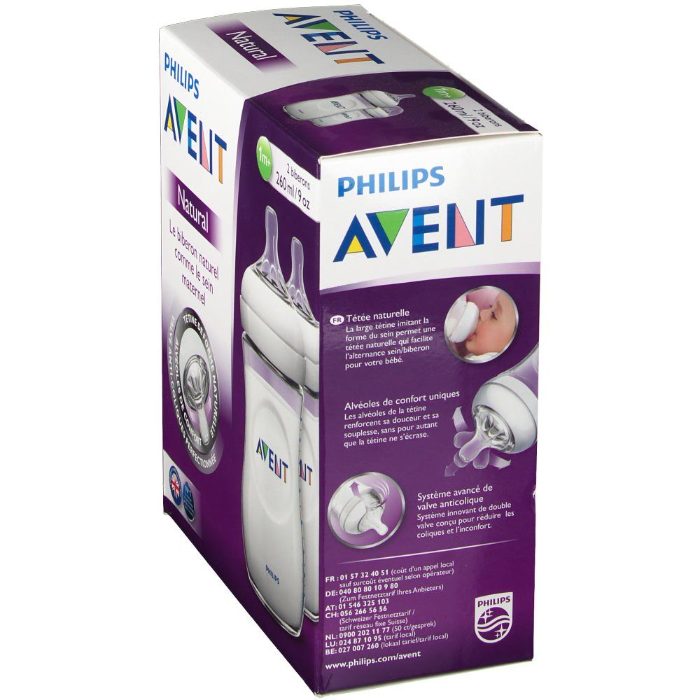 Philips AVENT Biberon Natural Duo SCF693/27