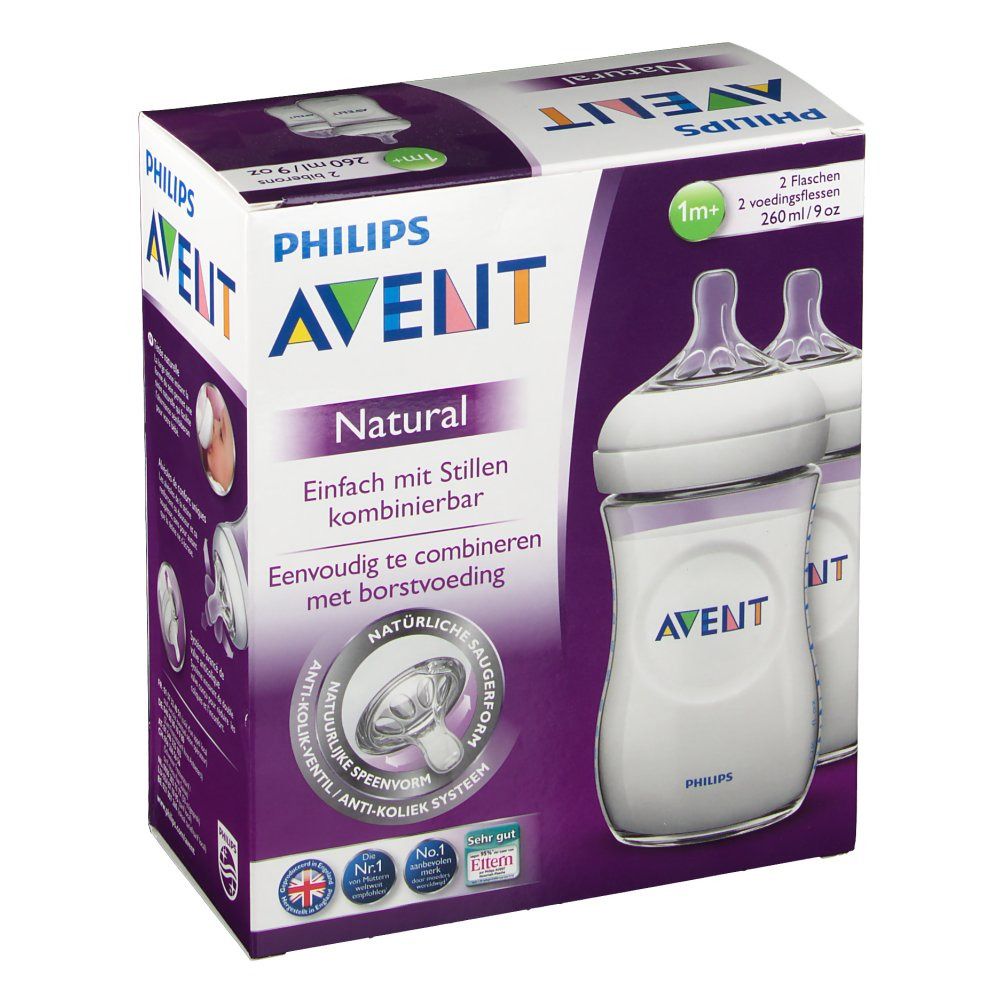 Philips AVENT Biberon Natural Duo SCF693/27