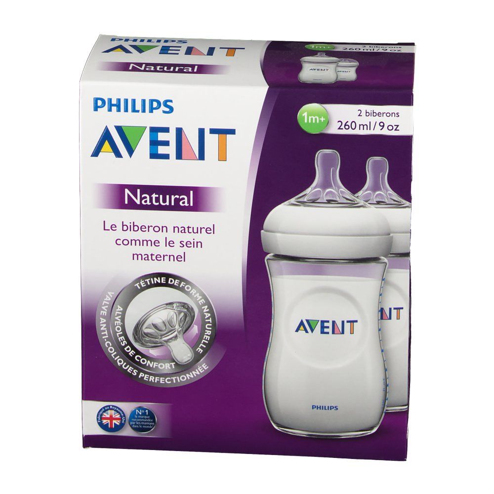 Philips AVENT Biberon Natural Duo SCF693/27