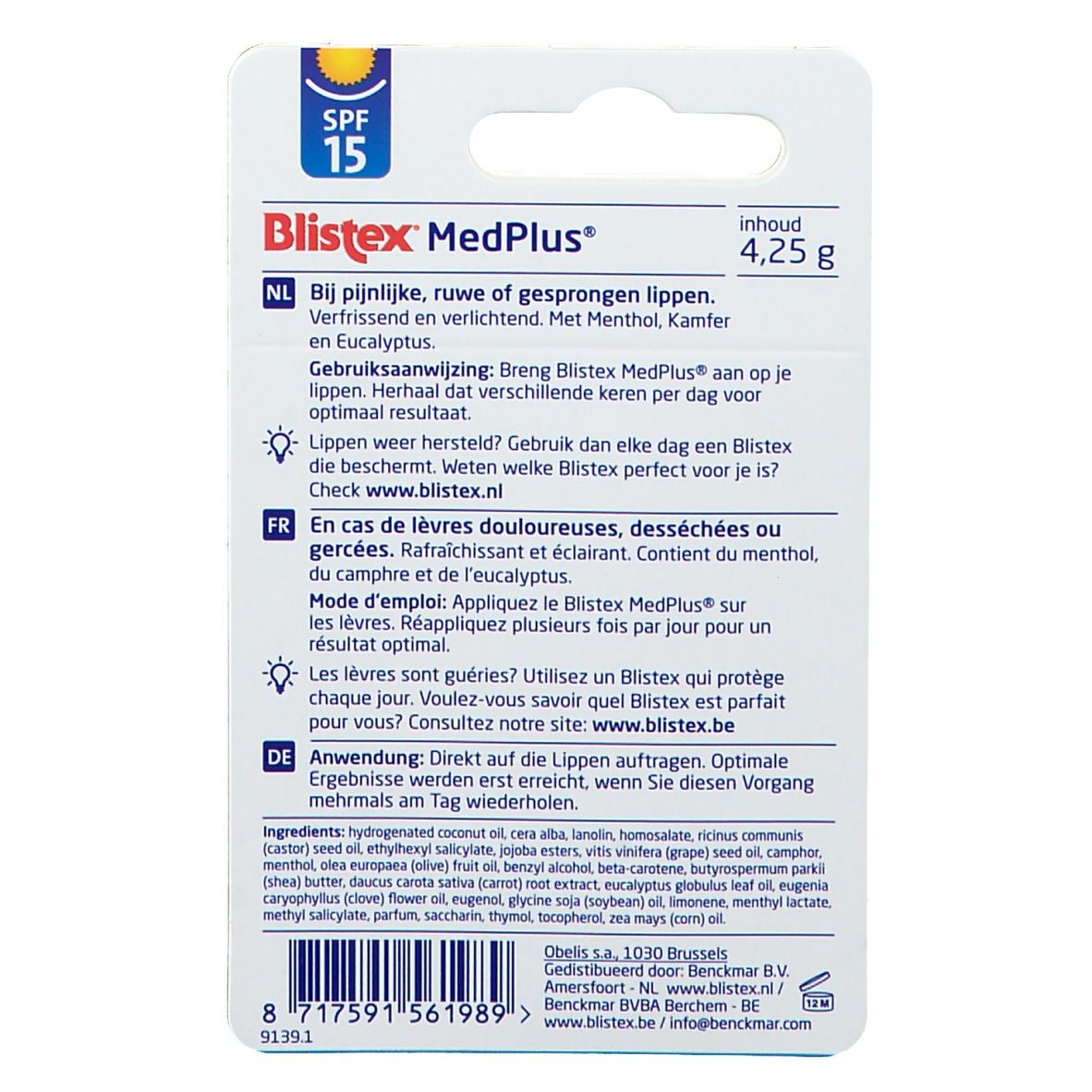 Blistex Medplus