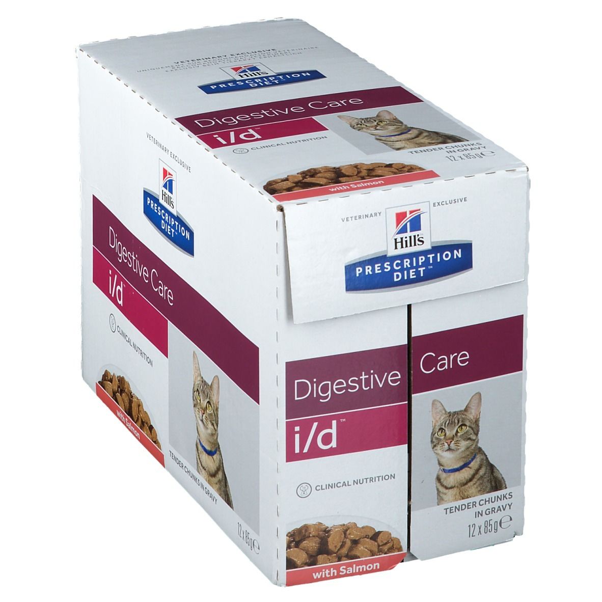 Hill's Prescription Diet Feline I/D Digestive Care met Zalm