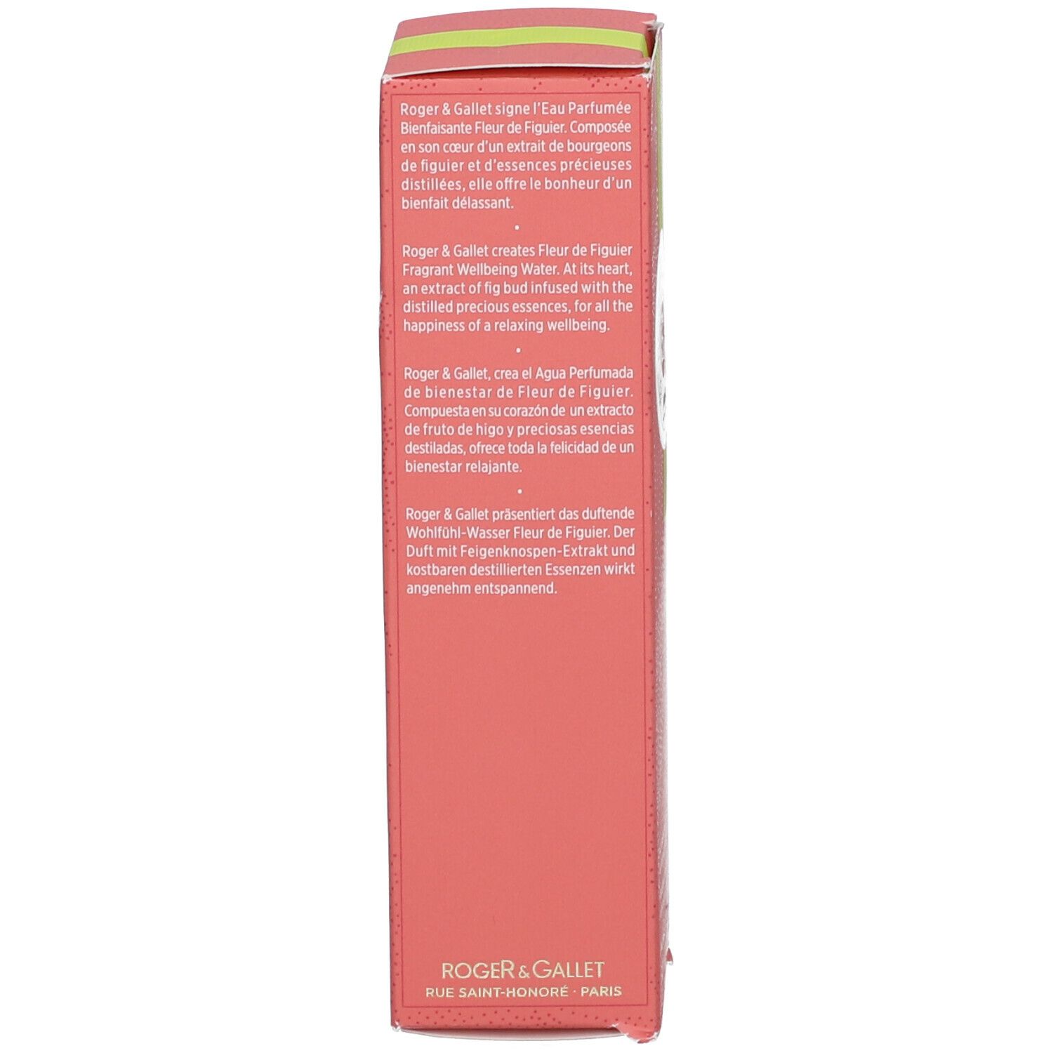Roger & Gallet Fleur De Figuier Eau Fraîche Parfumée Bienfaisante