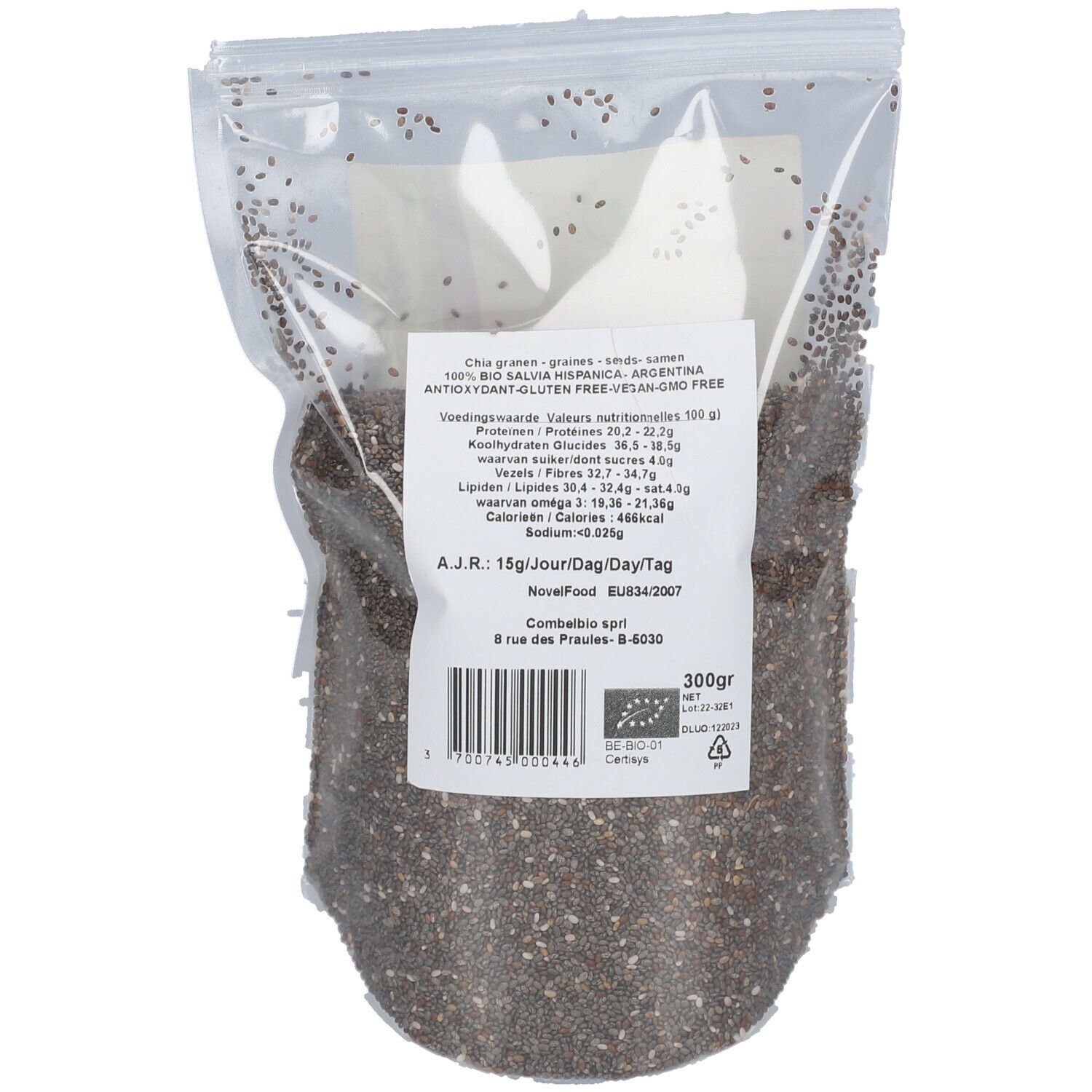 Super Aliments Graines de Chia Bio