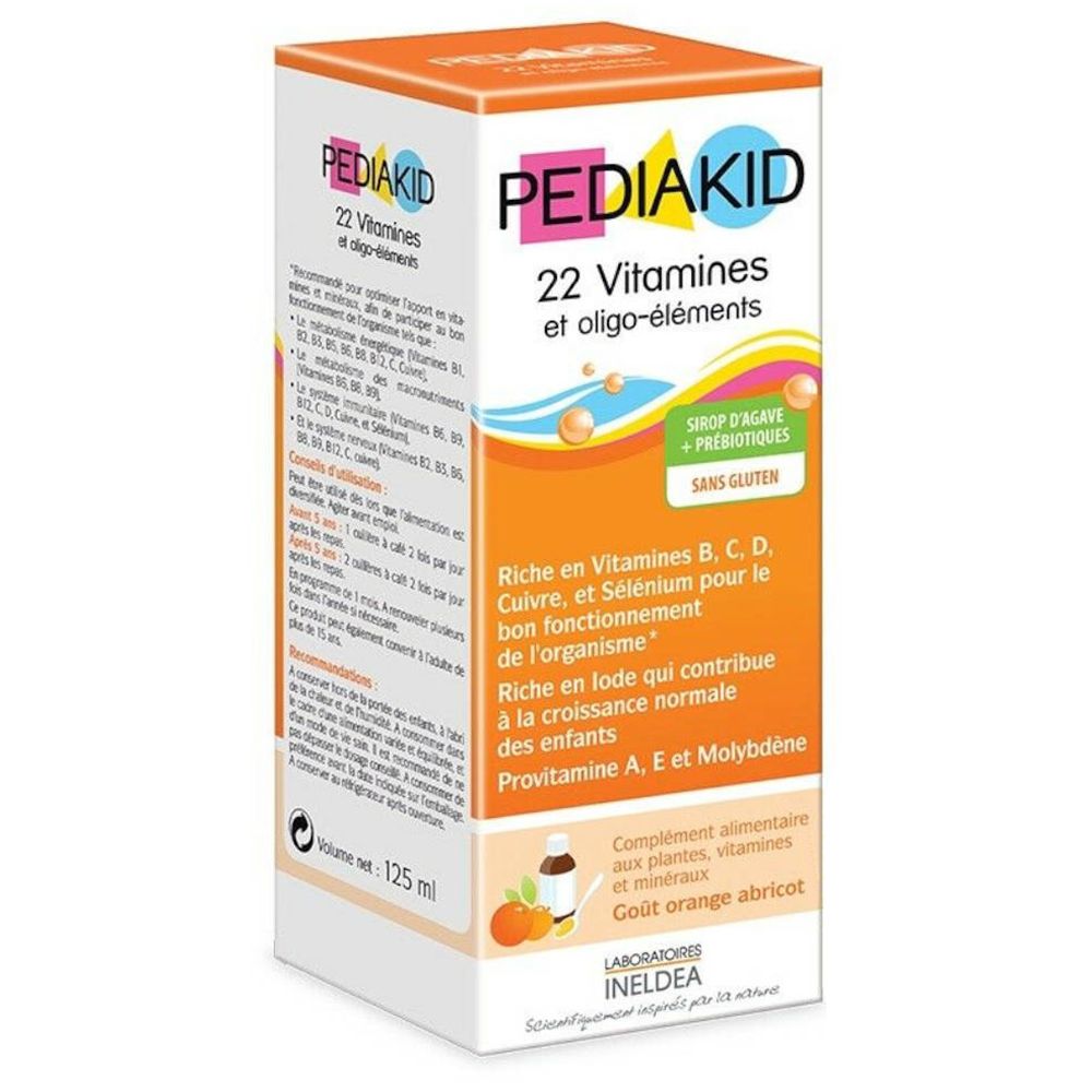 Pediakid 22 vitamines & Oligo Éléments