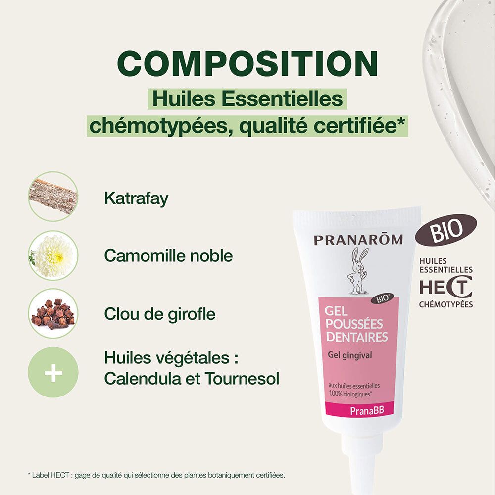 Dos de la boîte. Texte en français. Marque Pranarôm, logo Bio.