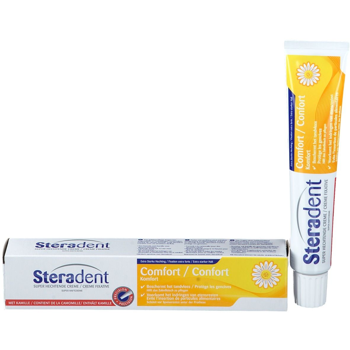 Steradent Comfort  Kleefcrème Kamille
